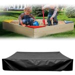 Couverture de bac � sable anti - poussi�re avec cordon de serrage, bache carr�e en tissu oxford pour ...