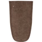 Couverture de bavoir de garde - boue de moto, coussin dcoratif en cuir artificiel, motif de flamme adapt ...