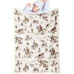 Couverture pour b�b� - style maison de campagne - vintage - douce - pour