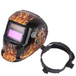 Couverture de casque de soudage � obscurcissement automatique solaire, machine � souder mig / arc / tig ...