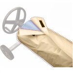 Couverture enrouleur bche piscine en tissu impermable, couverture de protection piscine extrieur intrieur, ...