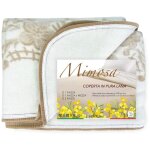 Couverture d'hiver en pure laine mimosa - aniros made in italy 1 place