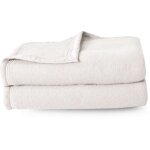 Couverture laine vierge volta woolmark 240x260 cm