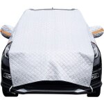 Couverture pare - brise voiture, b�che pare brise protection magn�tique couverture repliable