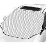 Couverture pare - brise voiture, b�che pare brise protection magn�tique couverture repliable, universelle ...