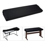 Couverture de piano �lectrique num�rique 61 88 touches couverture d'instrument plat anti - poussi�re ...