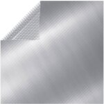 Couverture de piscine argent 260x160 cm pe vidaxl