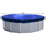 Quick - star - couverture de piscine d'hiver ronde 200g / m� pour piscine de taille 320 - 366 cm dimension ...