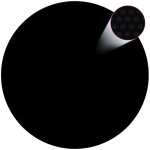 Couverture de piscine noir 210 cm pe