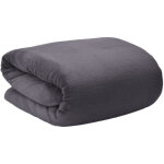 Couverture polaire aurelia anthrazit, 240x220 cm - beautissu