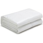 Couverture de rechange pour serre tunnel avec porte 18 m� - l300 x l600 x h200 cm - blanc - alocasia