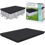 Bestway ? b�che de piscine rectangulaire 269 x 179 cm ? pvc durable avec trous de drainage ? s�curise ...
