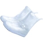 Couvre - chaussures antidrapants impermables en pvc blanc pour la marche le jardinage la course  pied ...