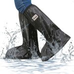 Couvre - chaussures imperm�ables r�utilisables - taille l, protection pour pluie et neige - couvre - ...
