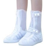 Couvre - chaussures en silicone imperm�ables et antid�rapantes, r�utilisables, antid�rapantes, �paisses, ...