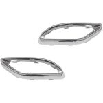 Couvre - �chappement d�coratif pour pot d'�chappement arri�re de voiture, adapt� aux mercedes w117, w205, ...