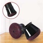 Couvre - pieds de chaise, prot�ge - pieds de chaise am�lior�s, capuchons de pieds noirs, 16 pi�ces fond ...