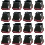 Couvre - pieds de chaise en silicone (carr�s), 16 pi�ces, adapt�s aux pieds de chaise de 13 � 20mm, coussinets ...