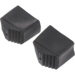 Couvre - pieds d'chelle 2 pices en caoutchouc antidrapants - embouts pour escabeau 40x20mm pare chocs ...