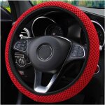 Couvre volant en microfibre cuir souple, protege antid�rapant respirant souple durable accessoire de ...