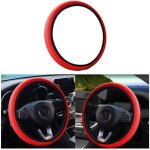Couvre de volant voiture antid�rapant respirant souple, couvre volant en microfibre cuir souple, couvre ...