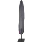 Housse pour parasol droit 210 cm grise