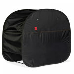 Housse de protection pop'up pour barbecue xl en polyester noir