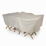 Housse table de jardin 200 x 130 cm taupe Housse table de jardin 200 x 130 cm taupe
