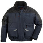 Coverguard ? blouson de travail 2 en 1 marine / noir ? taille l ? imperm�able ? ripstop 100% polyester ...