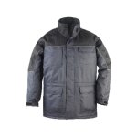 Coverguard - parka de travail avec polaire ripstop - bleu marine l - 48 / 50