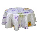 Cpm - nappe en toile cire ronde provenale arles - diam. 150 cm