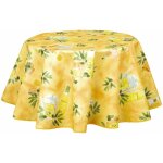 Nappe en toile cire ronde provenale pistou