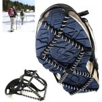 Crampons de glace anti - d�rapants ? 1 paire de crampons de neige universels pour randonn�e hivernale, ...
