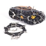 Crampons, crampons � glace traction grips � neige pour bottes chaussures femme homme, am�lior� antid�rapant ...