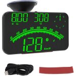 Cran led hud intelligent haute d�finition alarme de vitesse gps multifonction compteur de vitesse universel ...
