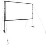 Cran de projection avec supports 120 pouces 16:9