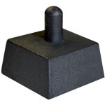 Crapaudine en fonte goujon � 16 mm - fonderie rollinger sarl