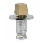 Crapaudine pour penture basse 3281 - stremler chrom� mat