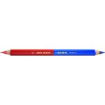 Crayon de marquage lyra duo giant rouge et bleu en bo�te de 100 - 2930103
