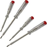 Crayon de test 4 pices, crayon de test lumineux, crayon de test  double usage de type contact, modle ...