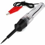 Crayon de test de voiture, sonde de d�tecteur de testeur de circuit de lampe de stylo de test de tension ...