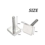 Crea - 8pcs t track adapter t track bolts roof box car t - nut t - slot bike parts for roof racks and ...
