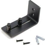 Crea rolling guide for sliding door - with 2 rollers - for sliding doors - black