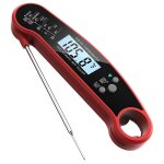 Crea - thermomètre à viande numérique - thermomètre alimentaire à lecture instantanée pour la cuisson, ... Crea - thermomètre à viande numérique - thermomètre alimentaire à lecture instantanée pour la cuisson, ...