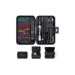 Tournevis de prcision, 132pcs kit coffret tournevis de prcision et embouts, magntique, multifonction ...