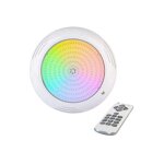 Crealys - projecteur 18w pour piscine hors sol en structure bois ip68 - couleur variable par tlcommande ...
