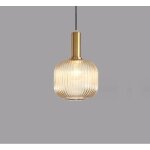 Cr�atif verre lampe suspendue lampe de salle � manger minimalisme plafonnier chambre � coucher table ...