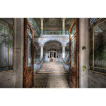 Papier peint panoramique 3d manoir | tapisserie panoramique vintage id�ale pour salon | papier peint ...