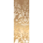 A. s. creations - papier peint panoramique jaune & dor� motif baroque | tapisserie panoramique design ...