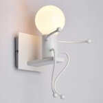 Creative appliques murales e27 moderne fer intrieur lampe appliques luminaires, conception de bande ...